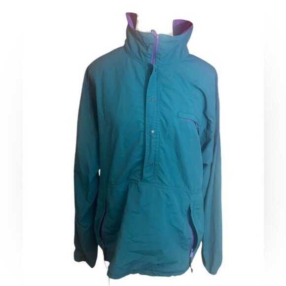 MEC Vintage 90s mountain equipment coop nylon half zip unisex medium - Picture 1 of 4